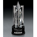 Starburst Crystal Award (6 1/8"x14"x6 1/8")